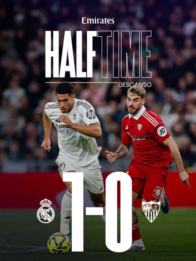 开云-【西甲】姆巴佩点射平C罗纪录 皇马2-0塞维利亚