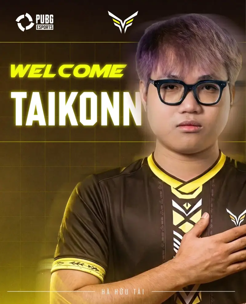 AL战队社媒官宣：Taikonn租借至The Vicious Esports
